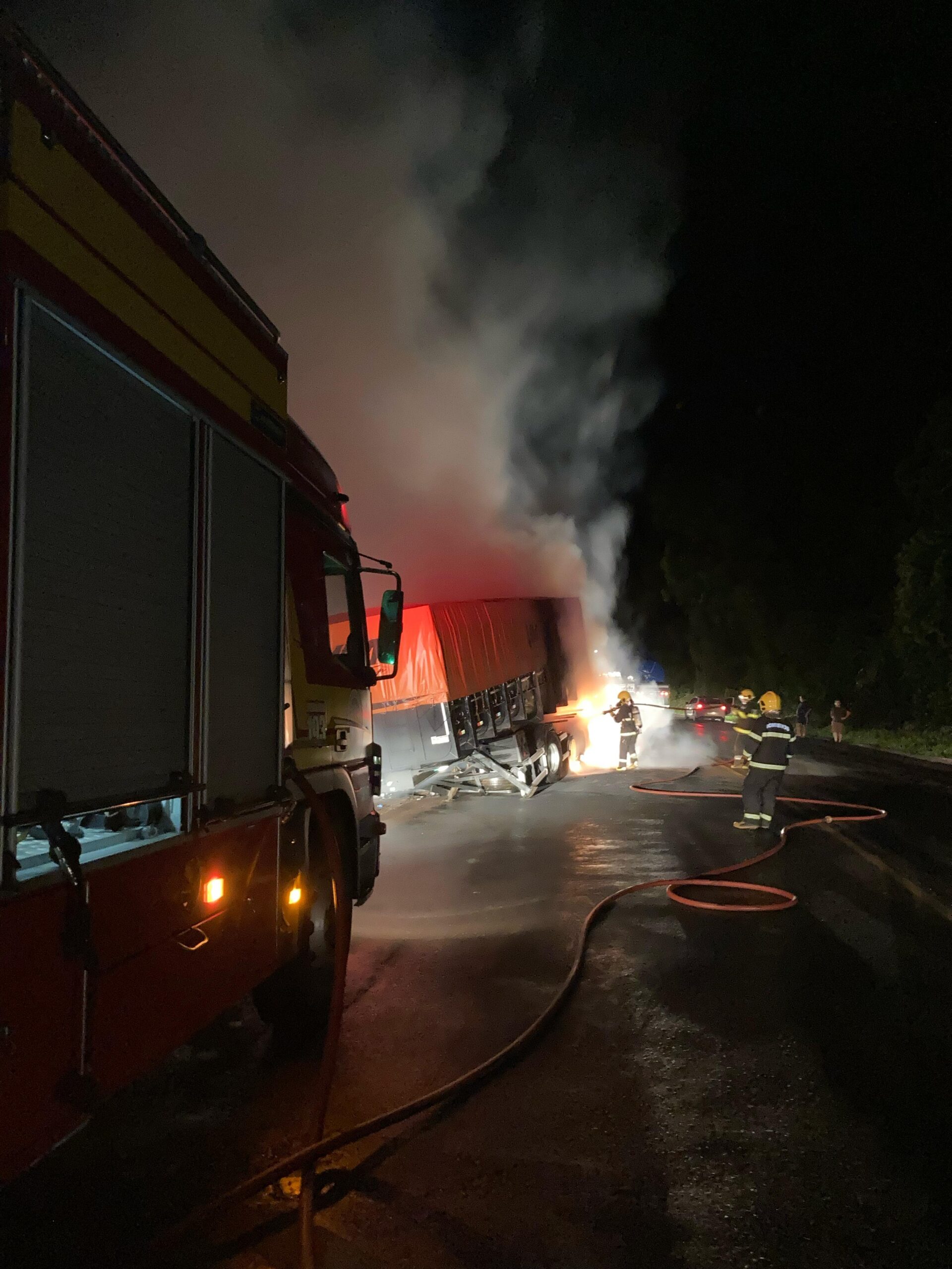 Foto: 6° Batalhão de Bombeiros Militar/Unidade Palmitos